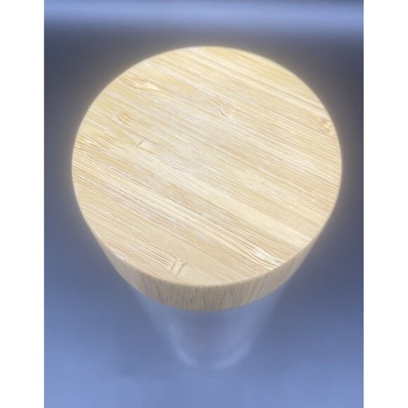 ANTHROPOLOGIE Glass Floral Water Tea Infuser Bottle - Picture 4 of 10